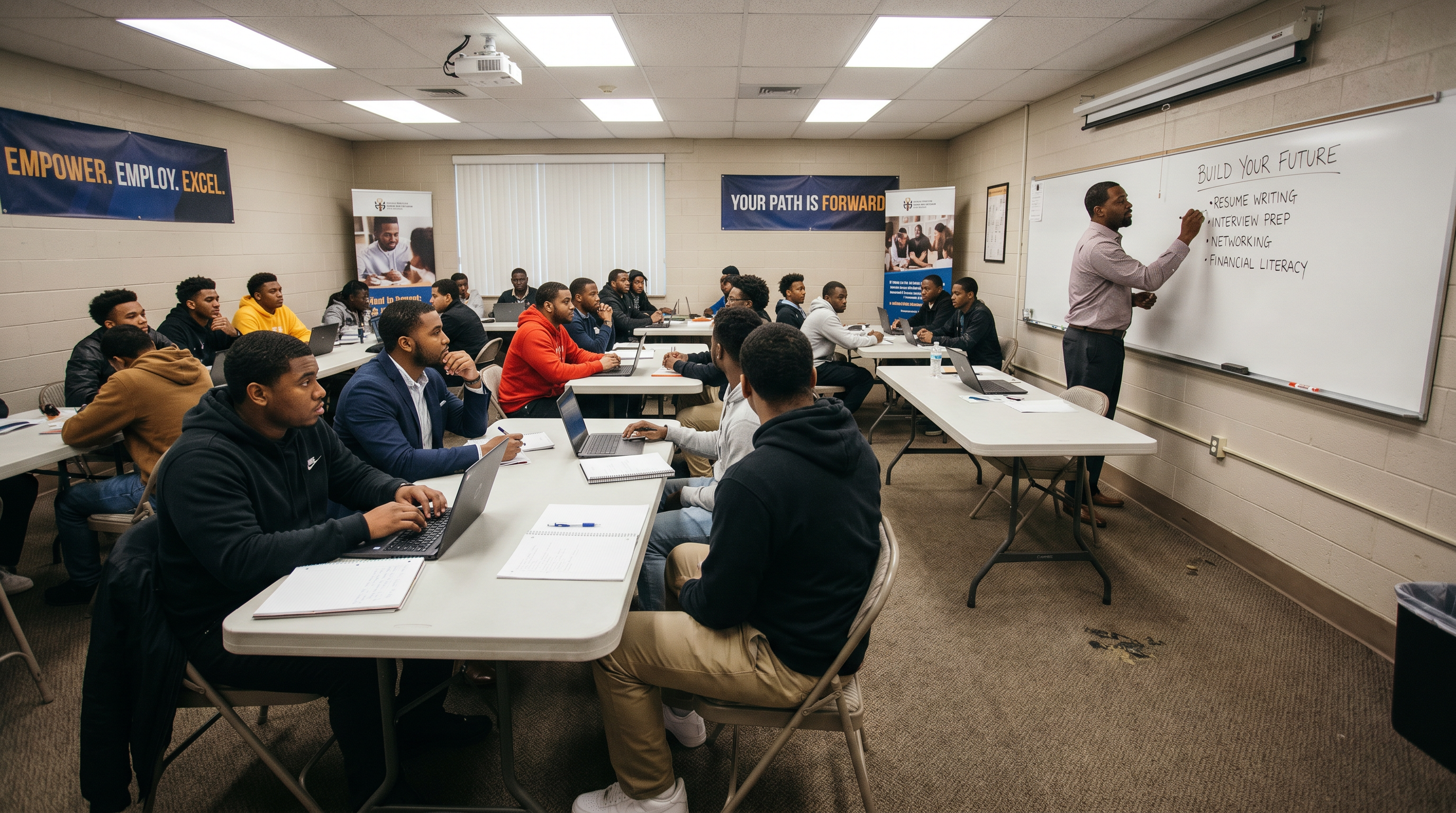 Los Angeles chapter career readiness and job skills workshop